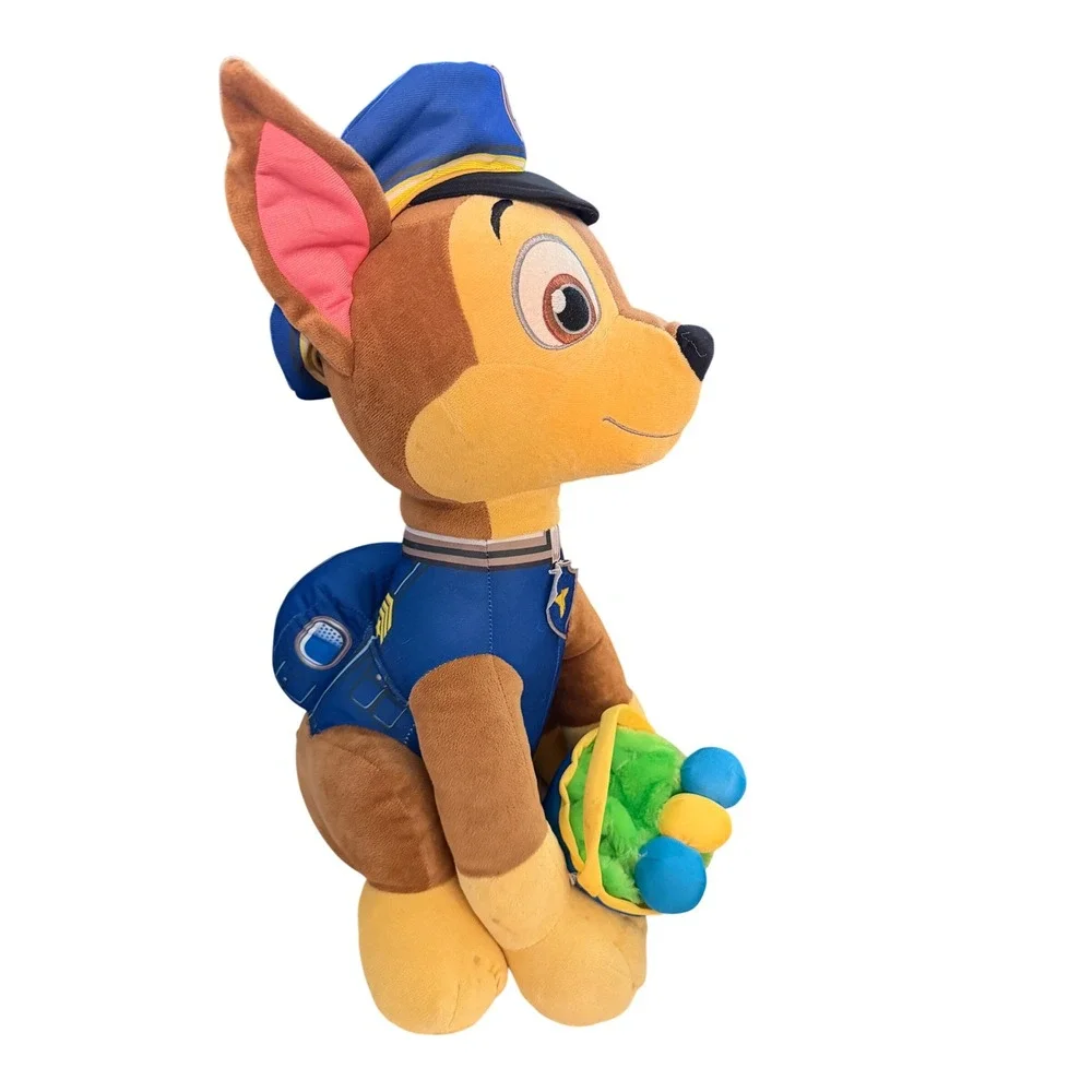 PAW Patrol Chase Police Dog Plush Large 21 Inch Nick‎ Jr Spin Master Kawaii